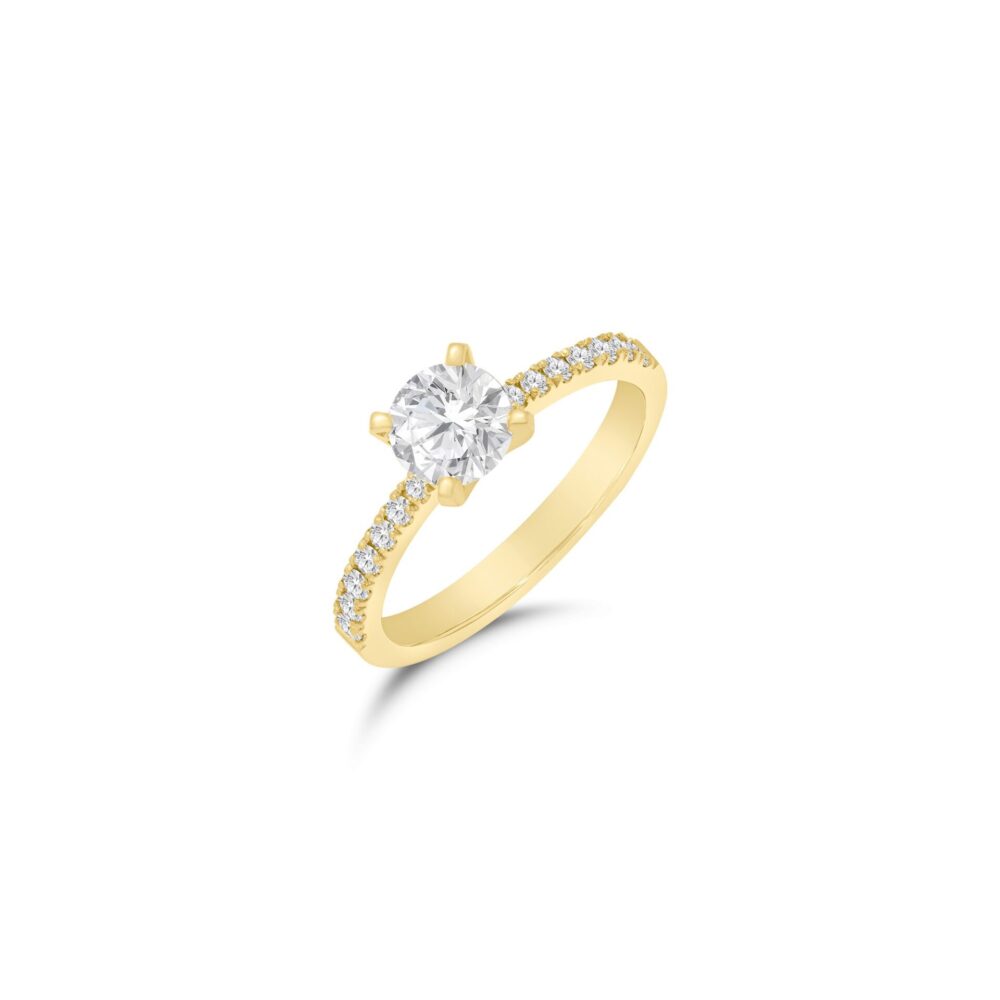 Lab grown diamonds in Cyprus - Bella Diamond Ring 0.3 Carat best quality and price