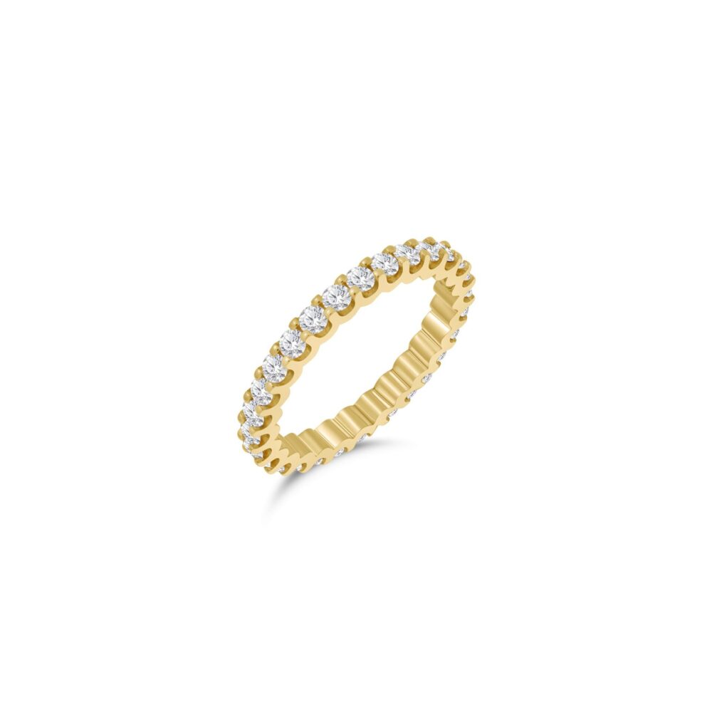 Lab grown diamonds in Cyprus - The Flawless Ring 0.4 Carat - Yellow Gold best quality and price