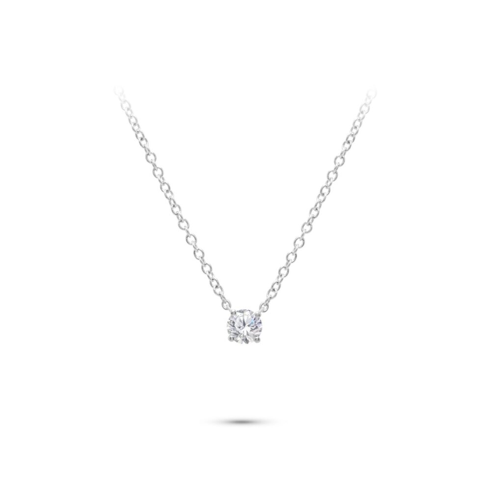 Lab grown diamonds in Cyprus - Grace Necklace Pendant 0.27 Carat best quality and price