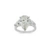 Lab grown diamonds in Cyprus - The Exclusive Pear Cut Trio 1.5ct to 12ct Three Stone Diamond Engagement Ring best quality and price