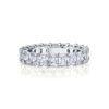 Lab grown diamonds in Cyprus - The Bliss Radiant Cut 3.6 ct to 12 ct Full Eternity Band Diamond Ring best quality and price